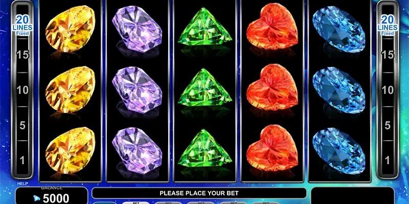 Overview of diamond slots game